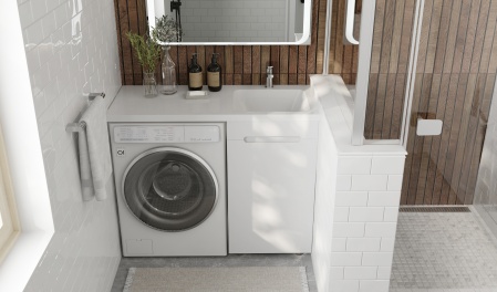 Тумба под стиральную машину Forte 110, напольная правая