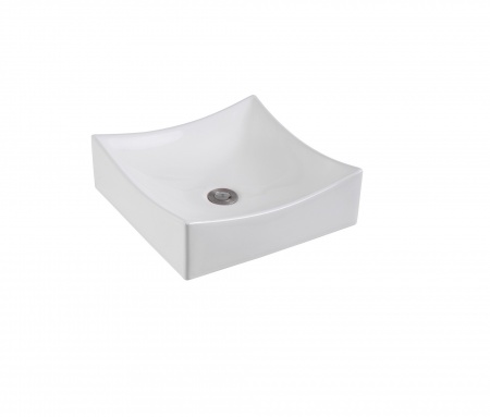 Раковина накладная для установки на столешницу AQUATEK AQ5516-00, 400*400*130 мм