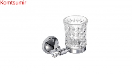 Подстаканник одинарный Sofita Crystal SF-35006