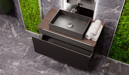 Тумба Strong 100, подвесная антрацит