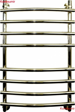 Полотенцесушитель водяной Двин R primo 80/50 1"-3/4"-1/2" золотой хром