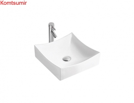 Раковина накладная для установки на столешницу AQUATEK AQ5516-00, 400*400*130 мм