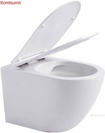 Унитаз подвесной Aquanet Rimless Cetus W Short LX-1900