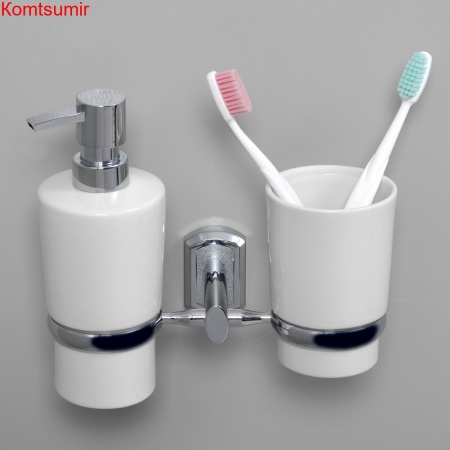 WasserKRAFT K-28189 Держатель стакана и дозатора