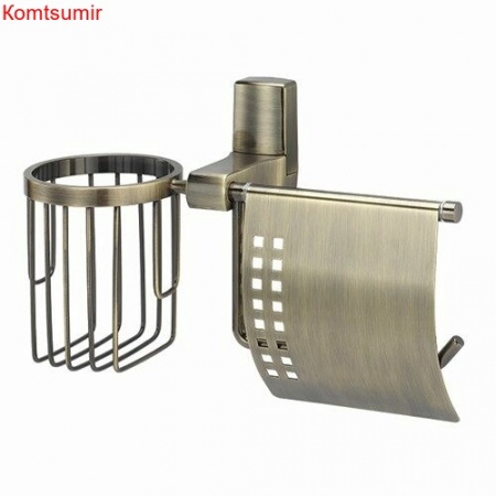 WasserKRAFT Exter K-5259 Держатель туалетной бумаги и освежителя