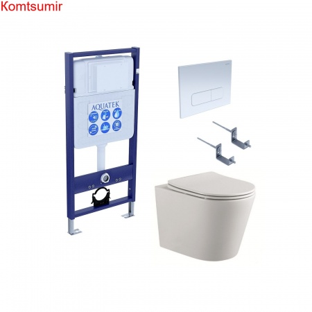 SET AQUATEK ВЕГА cmp-013 (рама AQUATEK Standard INS-0000012 с клавишей KDI-0000013 и крепежом KKI-0000002+унитаз ВЕГА AQ1904-00 с тонким сиденьем sc SET AQUATEK ВЕГА cmp-013 (рама AQUATEK Standard INS-0000012 с клавишей KDI-0000013 и крепежом KKI-0000002+унитаз ВЕГА AQ1904-00 с тонким сиденьем sc