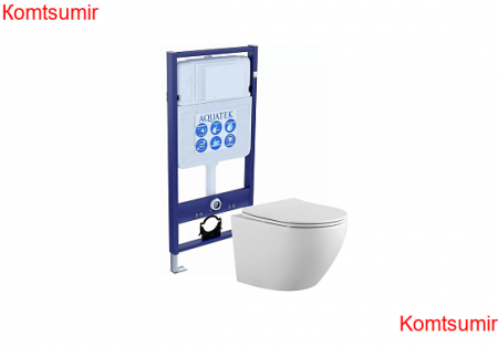 Set AQUATEK ЕВРОПА инсталлияция+ унитаз AQ1900T-00 490*360*320 