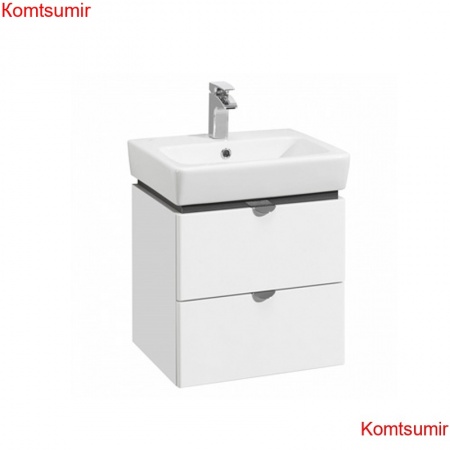 Тумба под раковину AQUATON Скай 50 подвесная, белая (1A238001SY010)