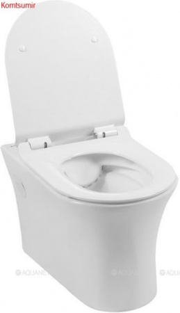 Унитаз подвесной Aquanet Rimless Roll-W CL-12249D