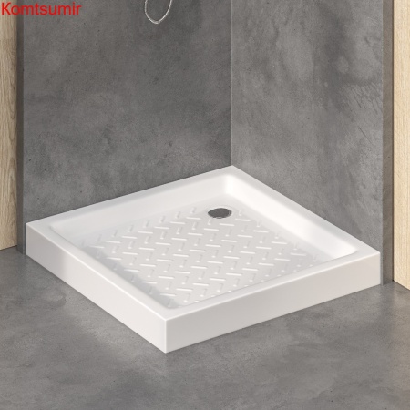 Душевой поддон квадратный керамический RGW CR 900