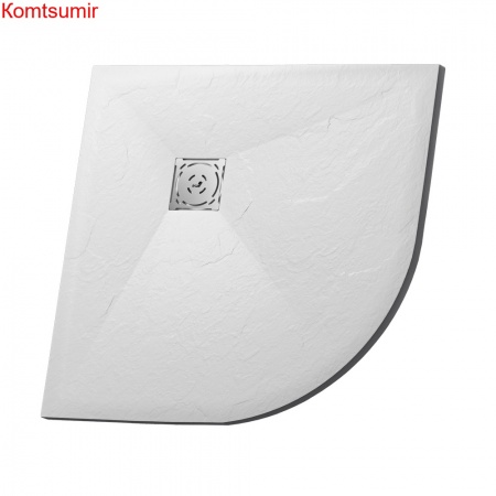 Душевой поддон полукруглый RGW ST/R-W Белый 1000x1000