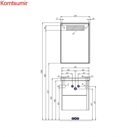 Зеркало-шкаф AQUATON Стоун 60 Сосна Арлингтон (1A231502SX850) Зеркало-шкаф AQUATON Стоун 60 Сосна Арлингтон (1A231502SX850)