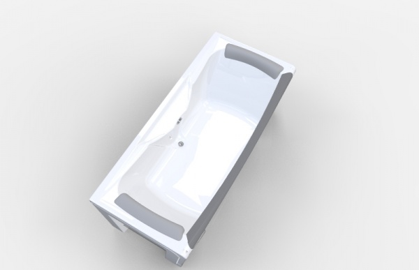 Акриловая ванна 1Marka Aima DOLCE VITA 180x80