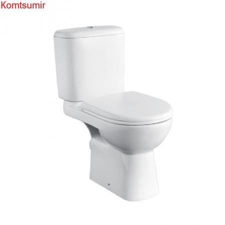 Унитаз-компакт Roca ACCESS, горизонтальный выпуск, c сиденьем микролифт Унитаз-компакт Roca ACCESS, горизонтальный выпуск, c сиденьем микролифт