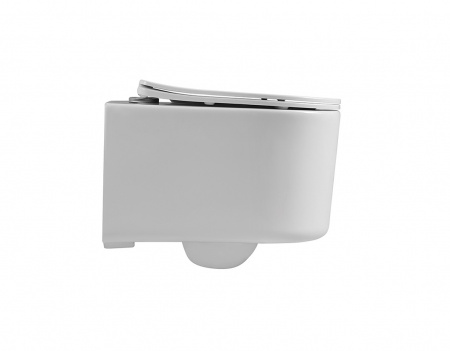 Унитаз-компакт подвесной безободковый AQUATEK МИЯ AQ2004-00 490*370*340 мм, горизонтальный выпуск, тонкое сиденье с механизмом плавного закрывания, крепеж Унитаз-компакт подвесной безободковый AQUATEK МИЯ AQ2004-00 490*370*340 мм, горизонтальный выпуск, тонкое сиденье с механизмом плавного закрывания, крепеж