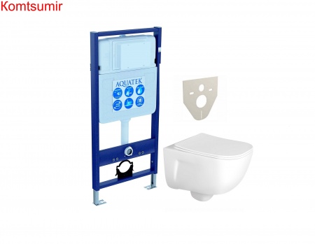 SET AQUATEK ДИВА (рама AQUATEK Standard INS-0000012(без клавиши и крепежа)+унитаз ДИВА AQ2012-00 с тонким сиденьем soft-close SET AQUATEK ДИВА (рама AQUATEK Standard INS-0000012(без клавиши и крепежа)+унитаз ДИВА AQ2012-00 с тонким сиденьем soft-close
