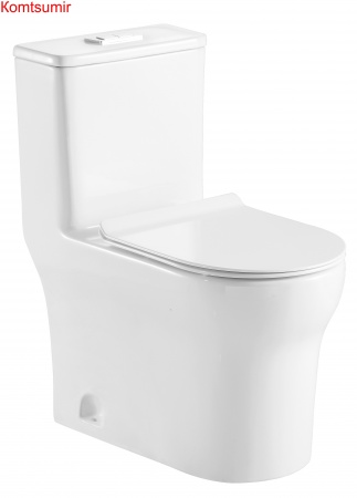 Унитаз-моноблок AZARIO SINTO 720х390х765 напольный в комплекте с сиденьем дюропласт микролифт, белый (AZ-1098) Унитаз-моноблок AZARIO SINTO 720х390х765 напольный в комплекте с сиденьем дюропласт микролифт, белый (AZ-1098)