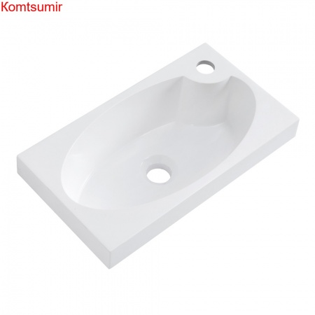 Раковина из искусственного мрамора BelBagno BB-460-PM-LVB