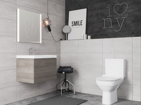 Унитаз-компакт Cersanit City New Clean On 011 безободковый