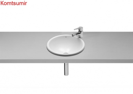 Раковина встраиваемая сверху Roca Foro 40х40х18, керамика, цвет Белый (7.3278.7.200.0)