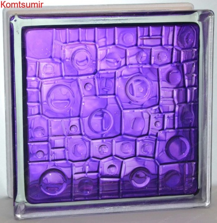 Стеклоблоки Vitrablok окрашенные внутри (Чехия)