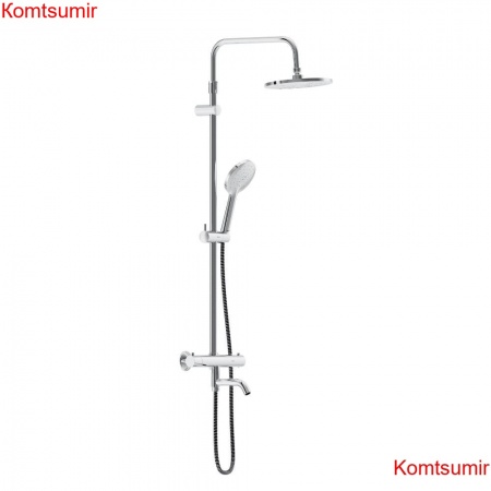 Damixa 977810000 Jupiter душевая система ванна/ душ, с ТМС смесителем, хром