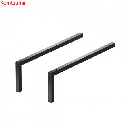 M8FLEGS015GM Func, Ножки для тумбы 15 см, цвет графит матовый