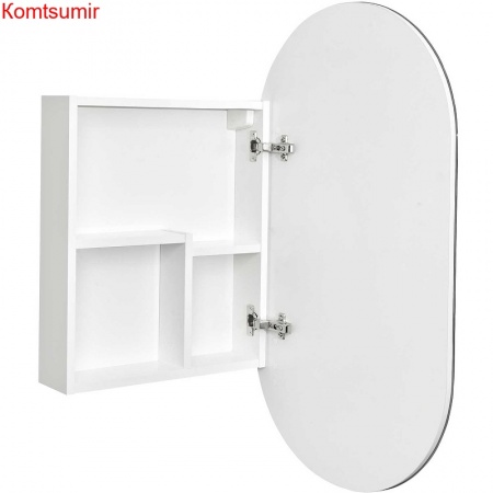 Зеркало-шкаф AQUATON Оливия 50 R правый, белый (1A254502OL010)