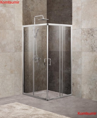 Душевой уголок BelBagno UNIQUE-A-2-85/100-C-Cr