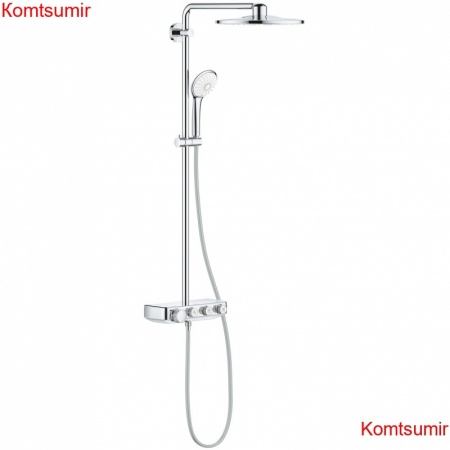 Душевая колонна Grohe SmartControl с термостатом Хром (26507000)
