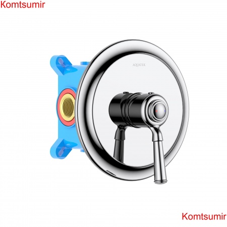 Смеситель для душа (внешняя и скрытая часть) AQUATEK AQ1566CR КЛАССИК