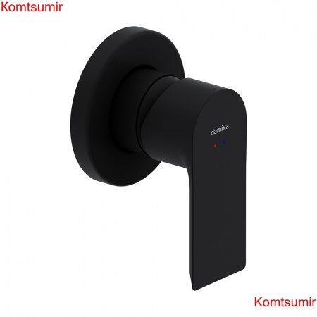 Damixa 477500300 Apollo Встраиваемый смеситель для душа, черный Damixa 477500300 Apollo Встраиваемый смеситель для душа, черный