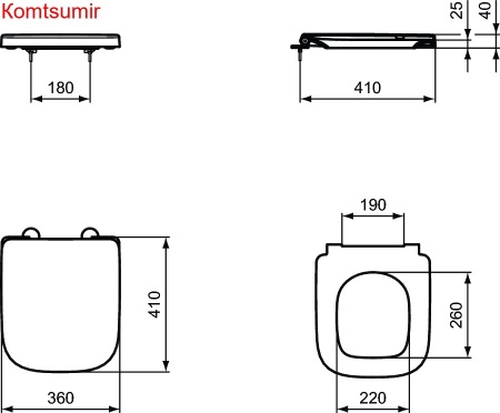 Сидение с крышкой для унитаза Ideal Standard i.life S с функцией плавного закрытия, дюропласт, с функцией fast fix, легкосъемное (T473701) Сидение с крышкой для унитаза Ideal Standard i.life S с функцией плавного закрытия, дюропласт, с функцией fast fix, легкосъемное (T473701)