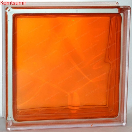 Стеклоблоки Vitrablok окрашенные внутри (Чехия)