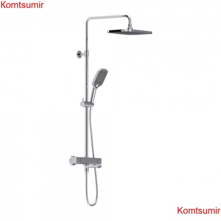 Damixa 953810000 Gala душевая система с ванно  душевым ТМС смесителем, хром