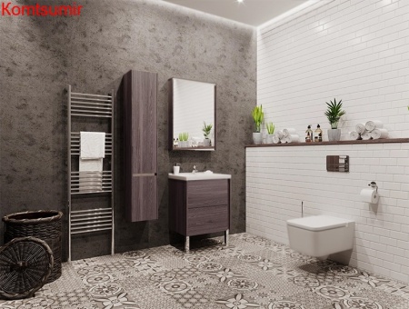 Тумба под раковину AQUATON Стоун 80 подвесная, грецкий орех (1A228201SXC80) Тумба под раковину AQUATON Стоун 80 подвесная, грецкий орех (1A228201SXC80)