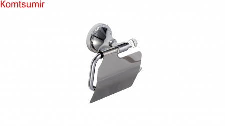 Бумагодержатель с крышкой Sofita Crystal SF-35010