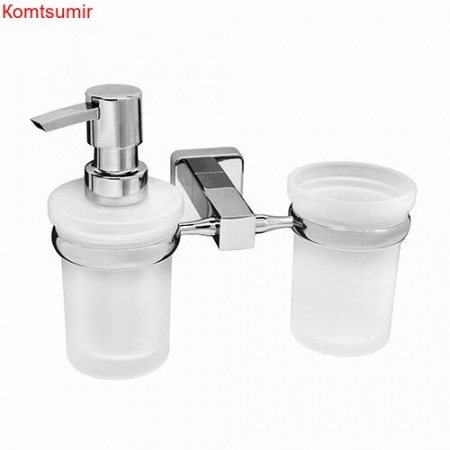 WasserKRAFT Lippe K-6589 Держатель стакана и дозатора