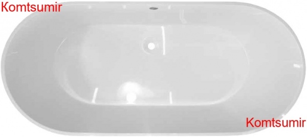 Ванна из искусственного камня Эстет Майами 180х78