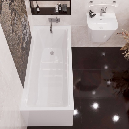 Corpanera Botticelli ванна прямоугольная 180*80, белый