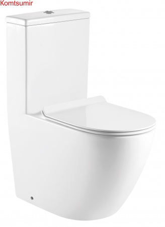 Унитаз-моноблок AZARIO MORANO 680x370х830 напольный, безободковый, в комплекте со смывным механизмом Geberit и сиденьем дюропласт микролифт (AZ-1001-G) Унитаз-моноблок AZARIO MORANO 680x370х830 напольный, безободковый, в комплекте со смывным механизмом Geberit и сиденьем дюропласт микролифт (AZ-1001-G)