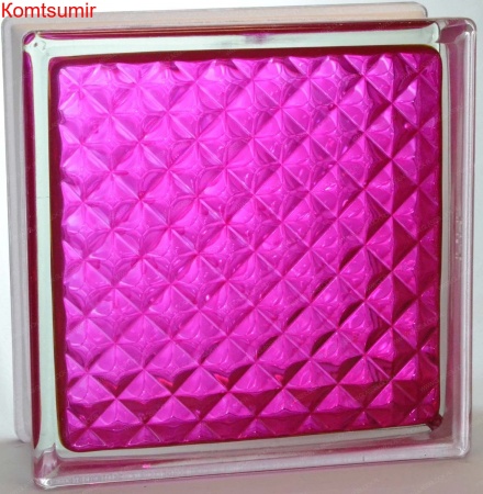 Стеклоблоки Vitrablok окрашенные внутри (Чехия)