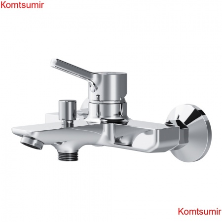 AM.PM F85B10000 X-Joy S, смеситель для ванны и душа излив 164 мм, хром, шт