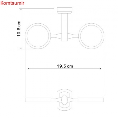 WasserKRAFT Oder C174 Держатель двойной
