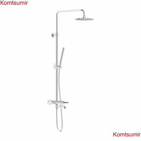 Damixa 936740000 Scandinavian Pure душевая система с ванно душевым смесителем, хром