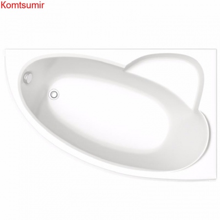 Ванна из искусственного камня Сastone Диана L/R 159x98