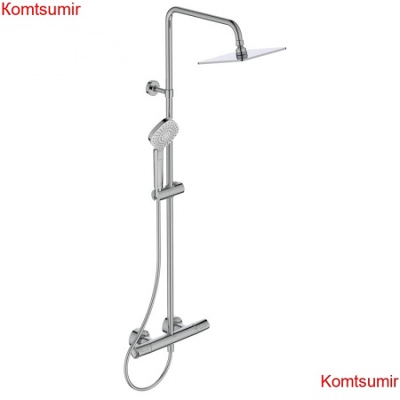 Душевая колонна Ideal Standard Ceratherm T100 с термостатическим смесителем, для душа (A7240AA)