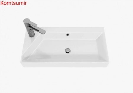 Слим Синерджи, 65 см, мебельный умывальник, керамический 