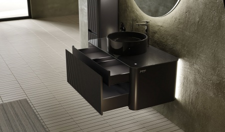 Тумба Lumino 100 подвесная Антрацит