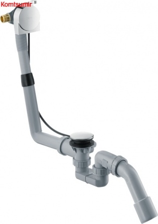 Слив-перелив Hansgrohe Exafill S 58113000 с заполнением переливом хром
